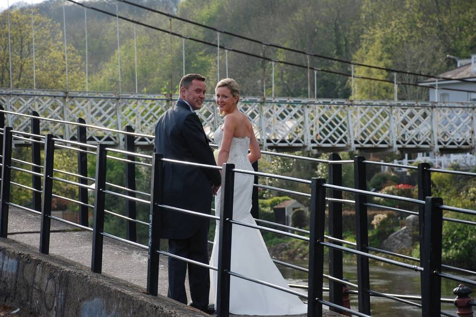 The Bride and Groom