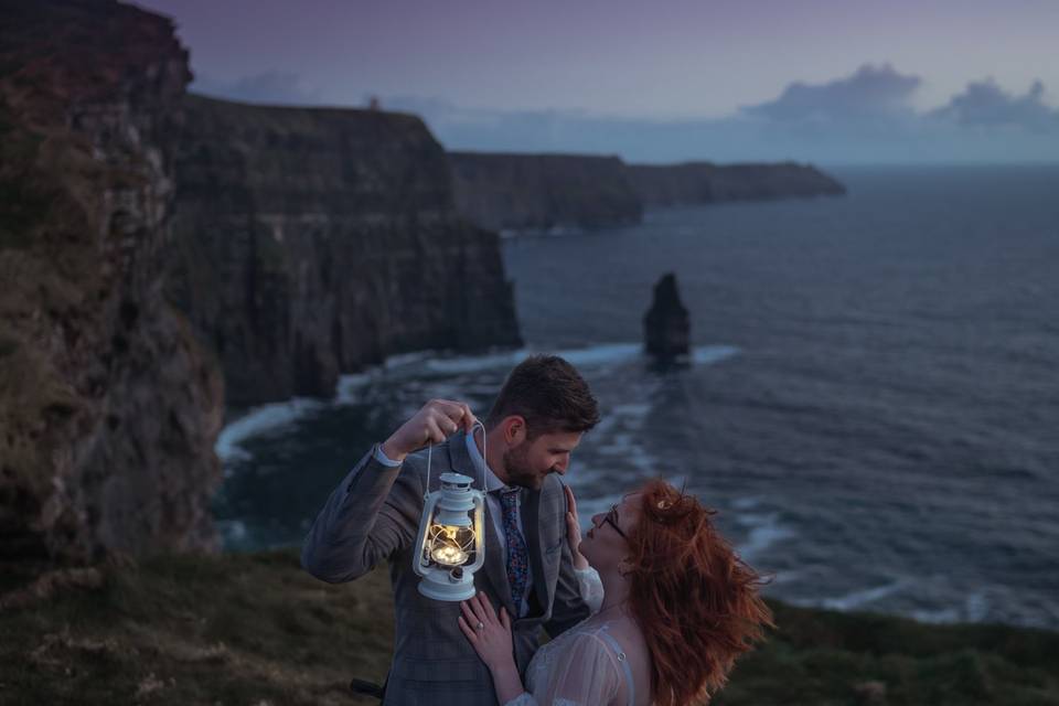 Cliffs of Moher blue hour