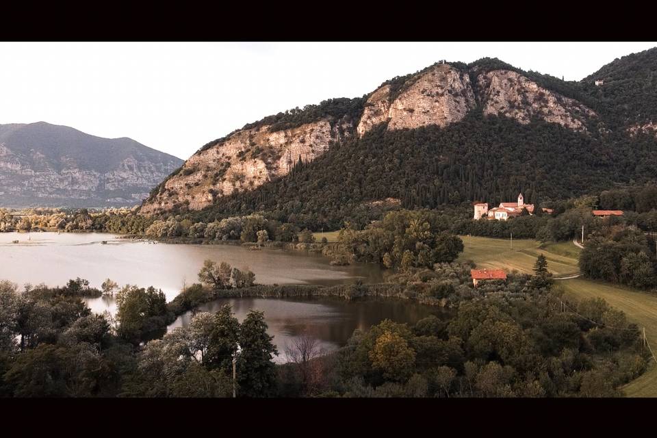 Drone shoot Iseo Lake