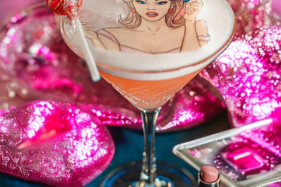 Barbie Cocktail Topper