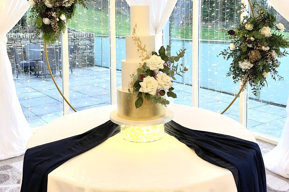 Lough Eske winter wedding