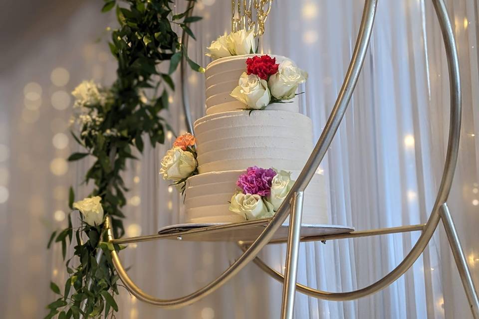 3 Tier wedding cake