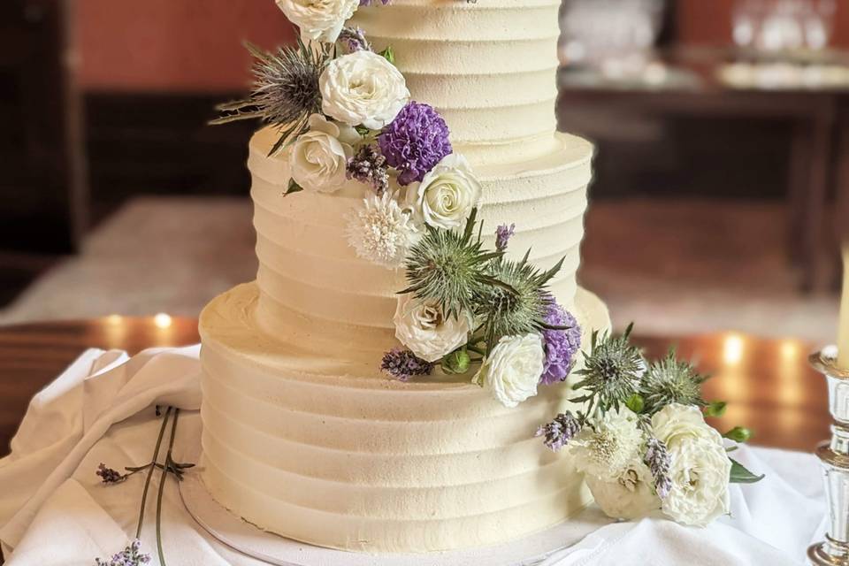 3 Tier wedding cake