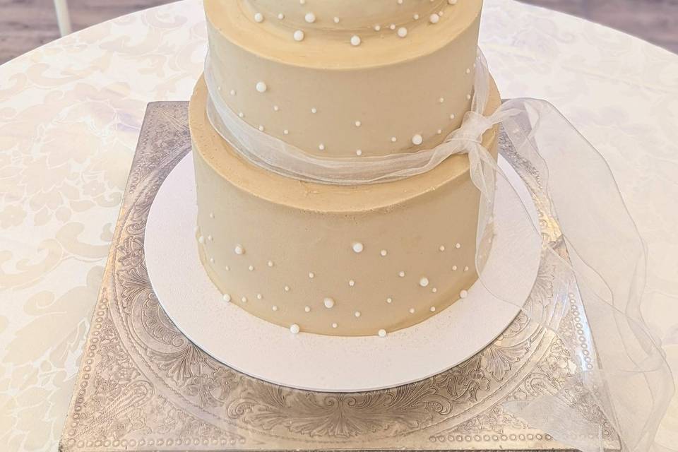 3 Tier wedding cake