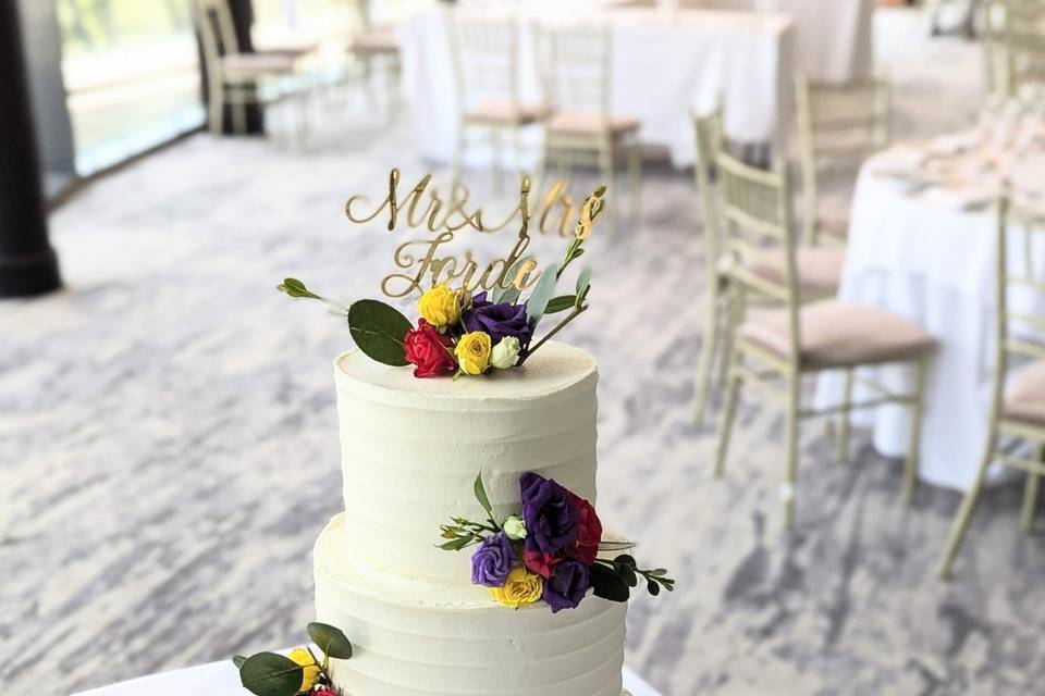 3 Tier wedding cake