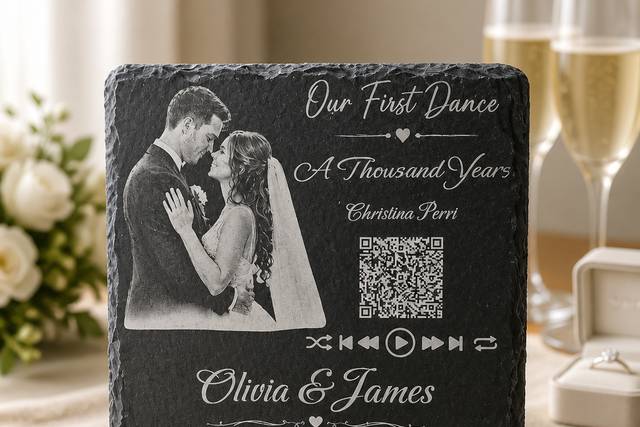 First Dance with Photo Slate P