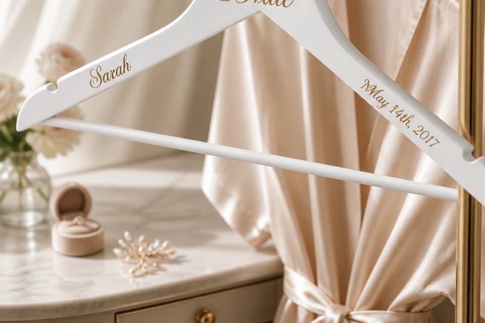 Personalised Wooden Hangers
